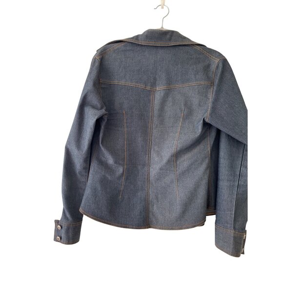 Fairy Brand Western Cowgirl Style Denim Fringe Jacket  - Small - Picture 10 of 12